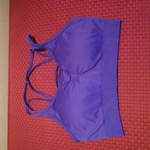 Medium 90 Degrees Royal Blue Sports Bra